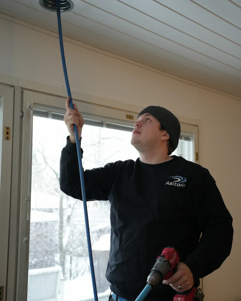 Ilmanvaihdon puhdistus